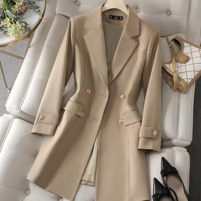 Formal Winter Wear Women Jacket - Fashion Autumn Trench Jacket Women Long