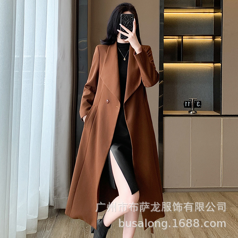 Women Formal Wear Pants - 2025New autumn and winter women's trench
