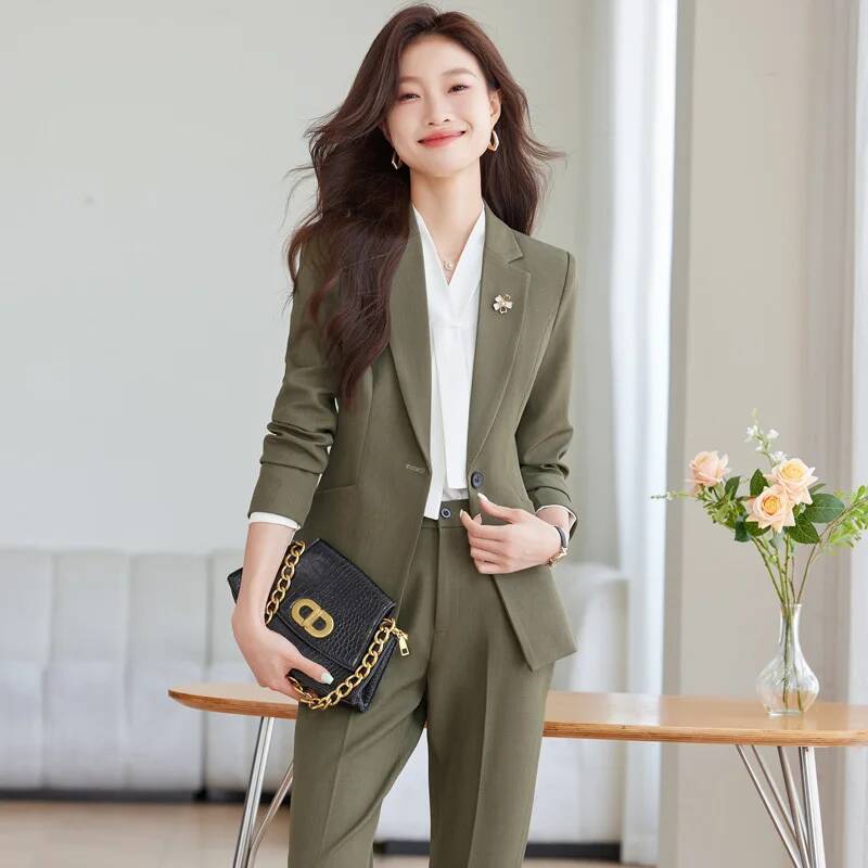 Autumn Winter Formal Uniform S - Formal Winter Wear Women Jacket บทวิจารณ์และราคา