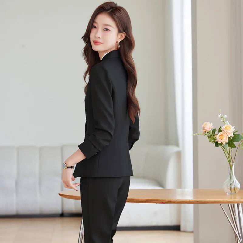Autumn Winter Formal Uniform S - Formal Winter Wear Women Jacket บทวิจารณ์และราคา