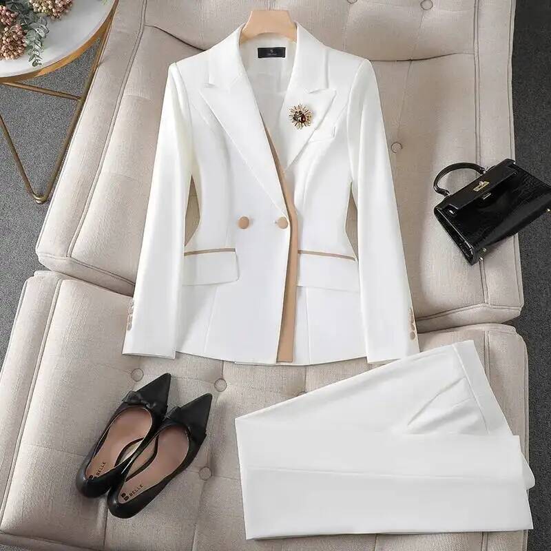 Formal Elegant Styles Ladies O - Women Formal Wear For Interview บทวิจารณ์และราคา