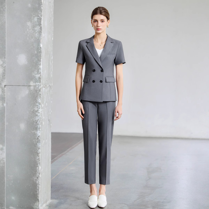 Women's Summer Thin Short-Slee - Women Formal Wear For Interview บทวิจารณ์และราคา