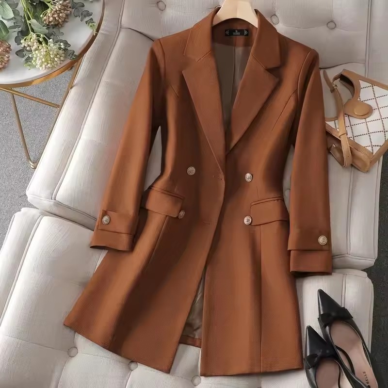 Fashion Autumn Trench Jacket W - Formal Winter Wear Women Jacket บทวิจารณ์และราคา