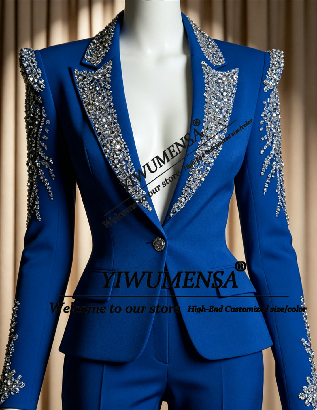 Luxury Women Suits 2 Pieces Se - Women Formal Wear Pants บทวิจารณ์และราคา
