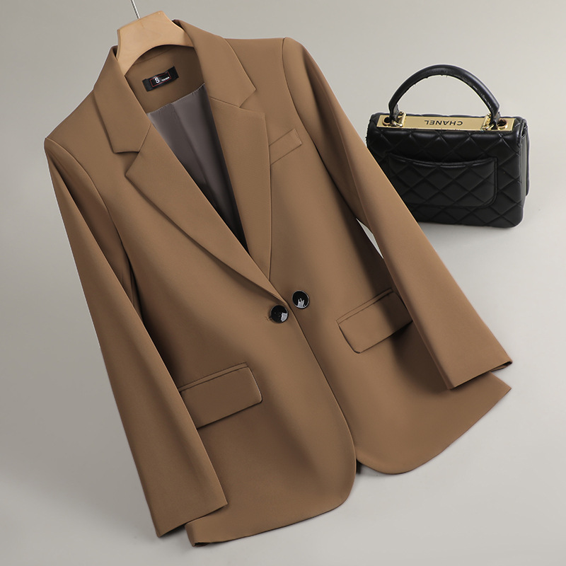 Autumn Long Sleeve Outwear Bla - Formal Winter Wear Women Jacket บทวิจารณ์และราคา