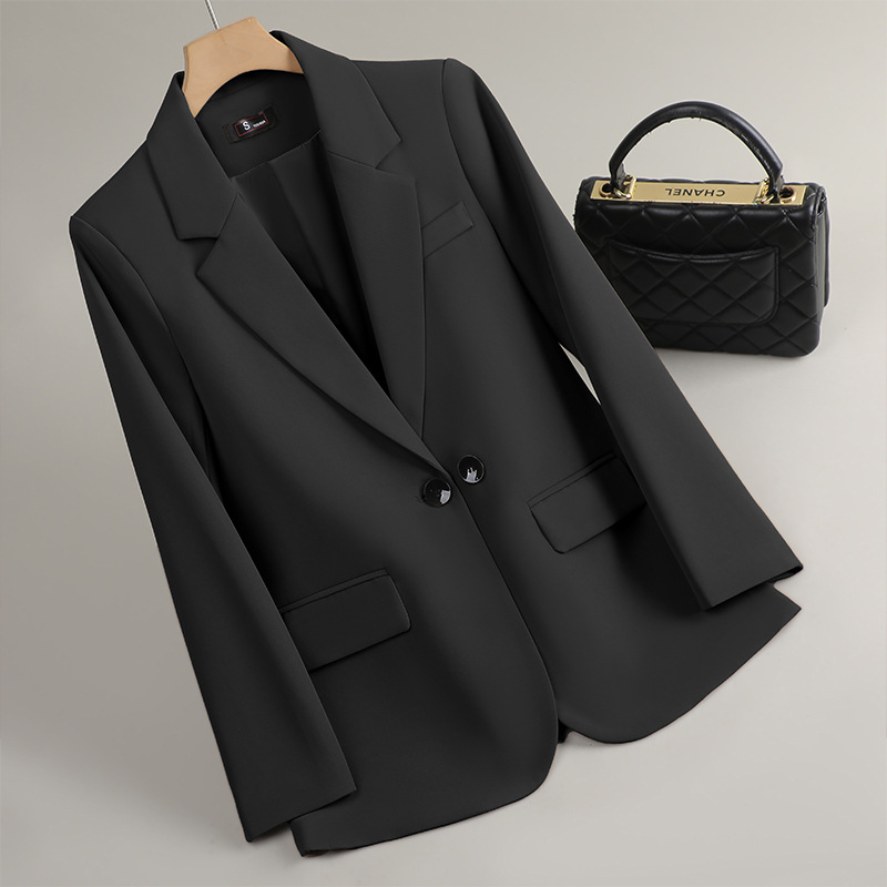 Autumn Long Sleeve Outwear Bla - Formal Winter Wear Women Jacket บทวิจารณ์และราคา