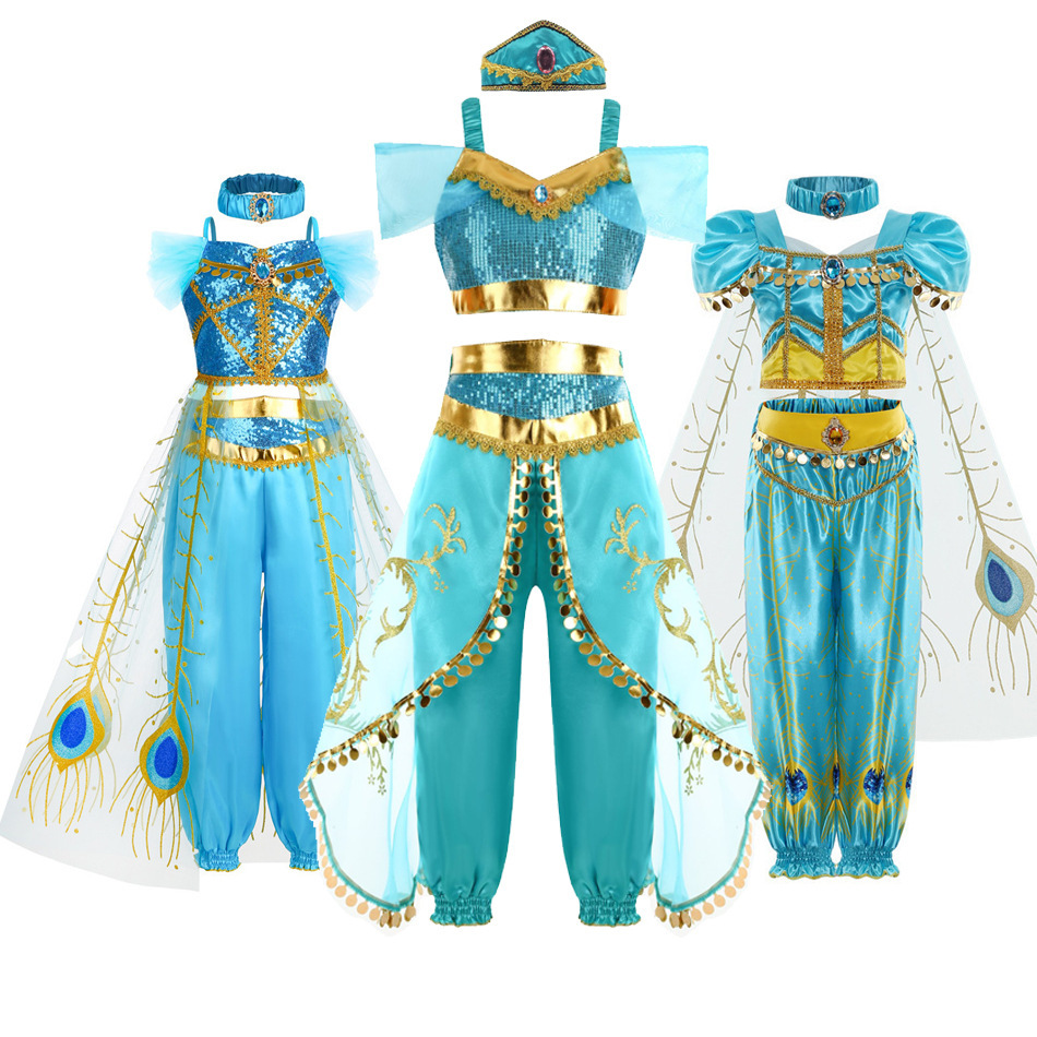 Jasmine Princess Dress Aladdin - Formal Wear Women Us บทวิจารณ์และราคา