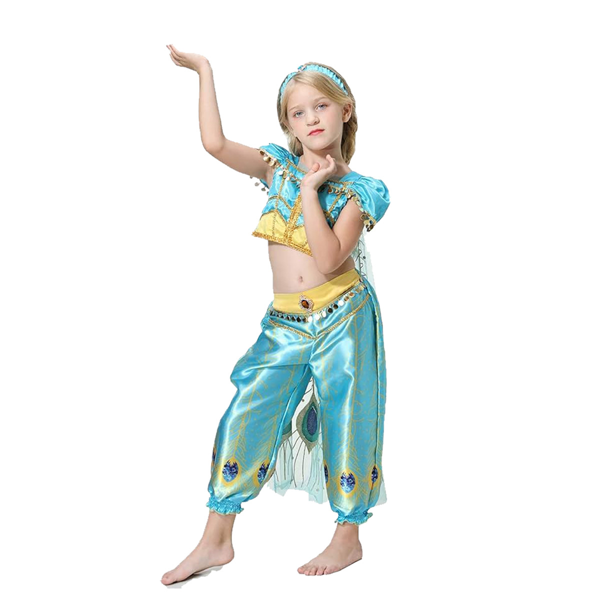 Jasmine Princess Dress Aladdin - Formal Wear Women Us บทวิจารณ์และราคา