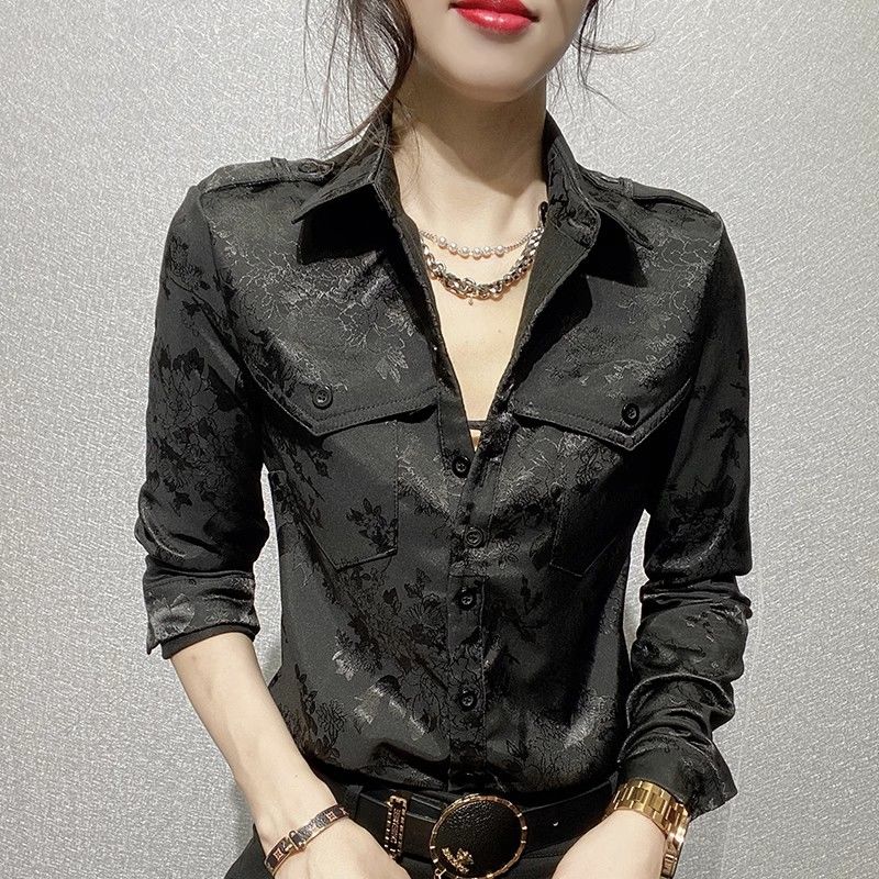 Female Tops Spring and Autumn  - Women Formal Office Wear Tops บทวิจารณ์และราคา