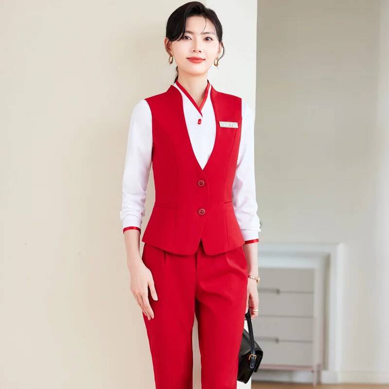 Plus Size 5XL Formal Pantsuits - Women Formal Wear For Interview บทวิจารณ์และราคา