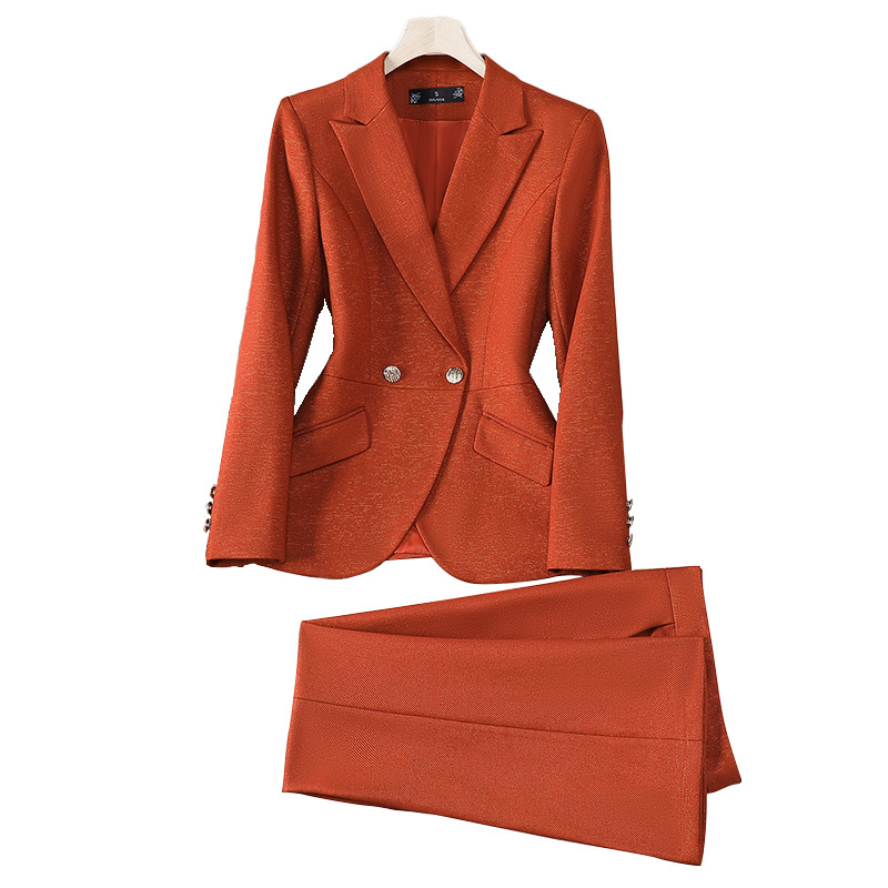 Autumn Winter Ladies Pant Suit - Formal Winter Wear Women Jacket บทวิจารณ์และราคา