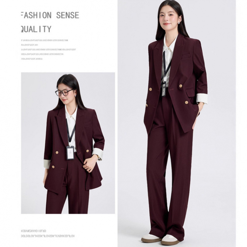 Women's Suit Set for Spring an - Women Formal Wear For Interview บทวิจารณ์และราคา