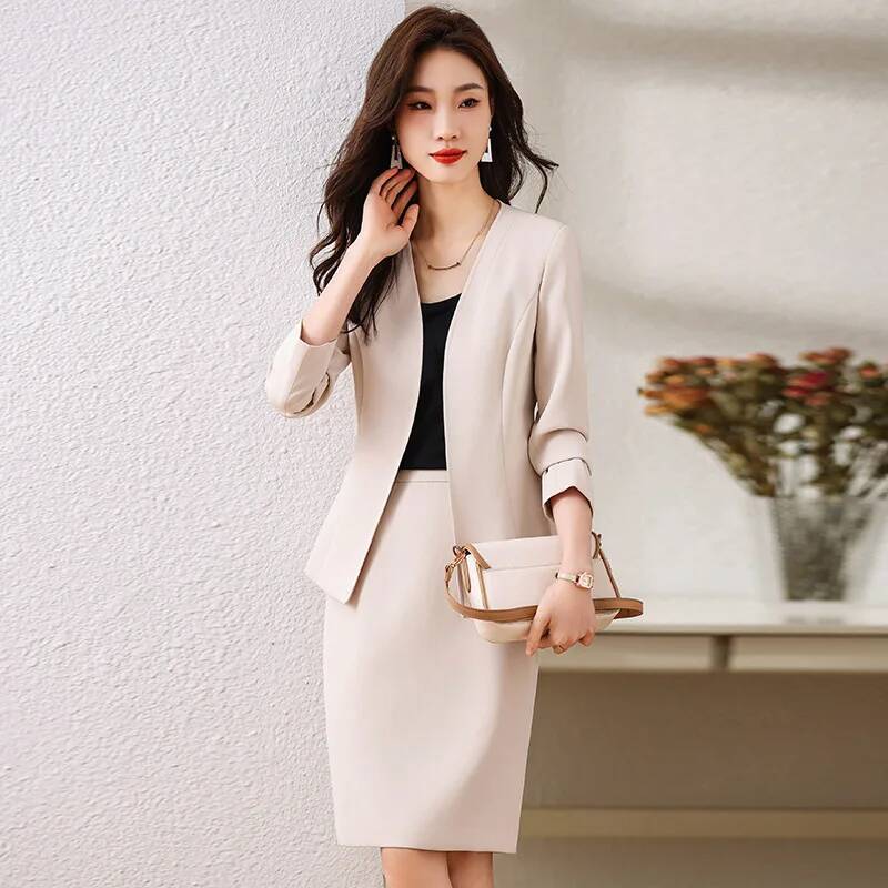 Formal Women Business Suits wi - Formal Winter Wear Women Jacket บทวิจารณ์และราคา