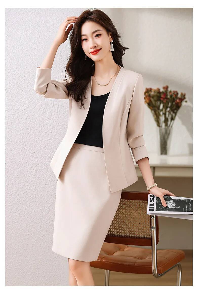 Formal Women Business Suits wi - Formal Winter Wear Women Jacket บทวิจารณ์และราคา