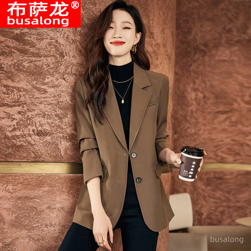 Blazer Jacket Autumn Winter Wo - Women Formal Wear For Interview บทวิจารณ์และราคา