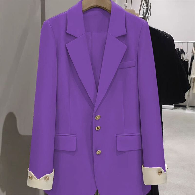 Fashion Ladies Blazer Color Bl - Formal Winter Wear Women Jacket บทวิจารณ์และราคา