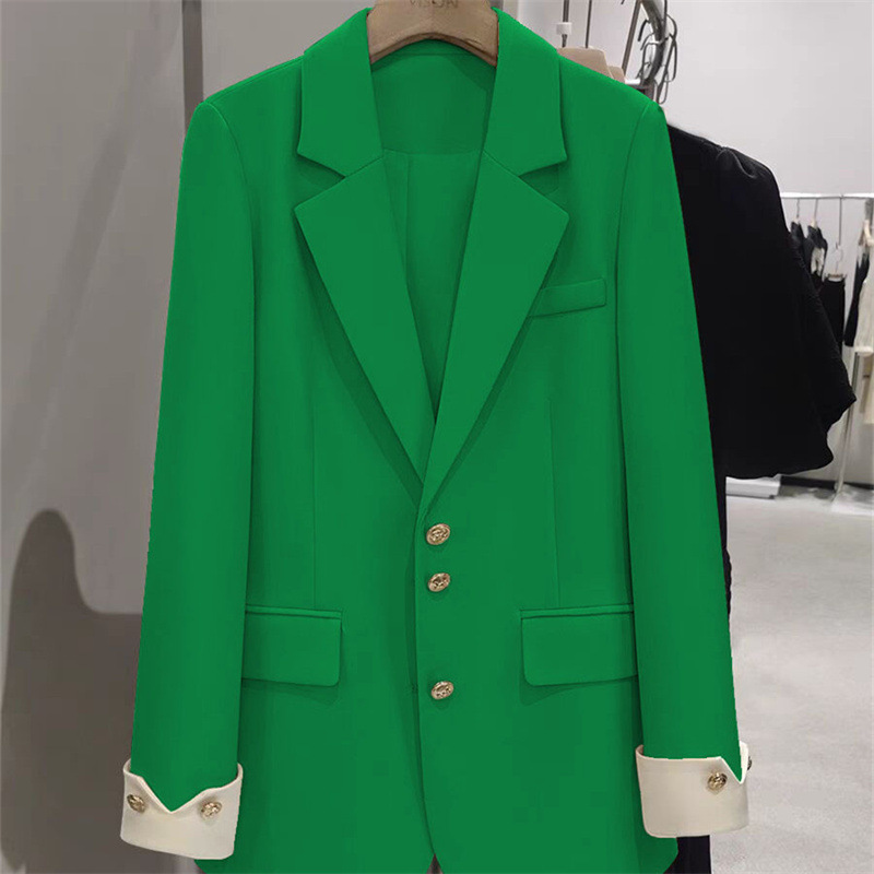 Fashion Ladies Blazer Color Bl - Formal Winter Wear Women Jacket บทวิจารณ์และราคา