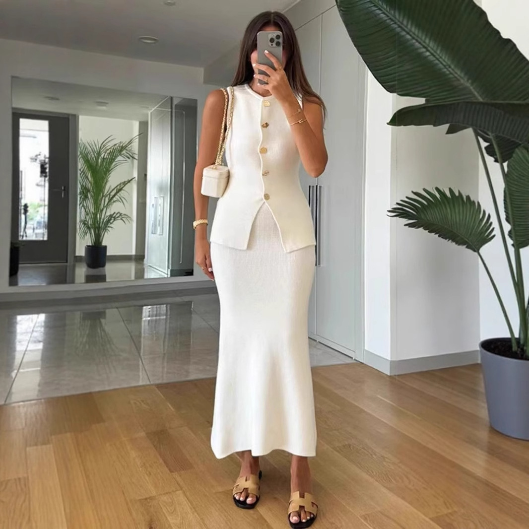 Round-neck Single-breasted Sle - Women Formal Office Wear Tops บทวิจารณ์และราคา
