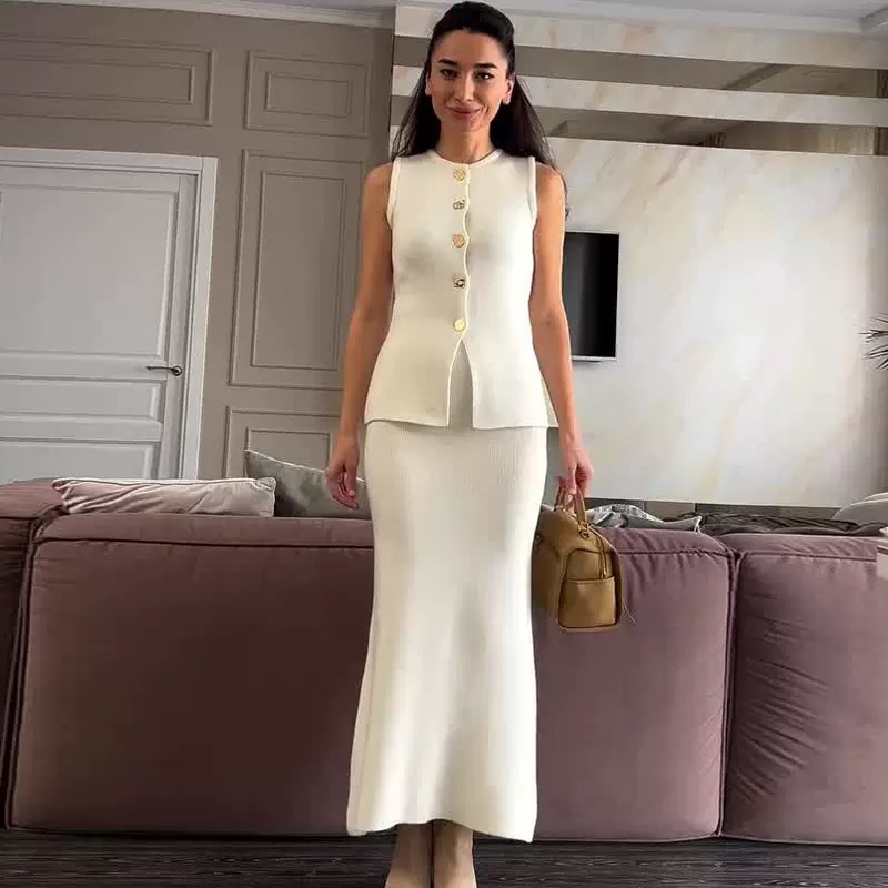 Round-neck Single-breasted Sle - Women Formal Office Wear Tops บทวิจารณ์และราคา