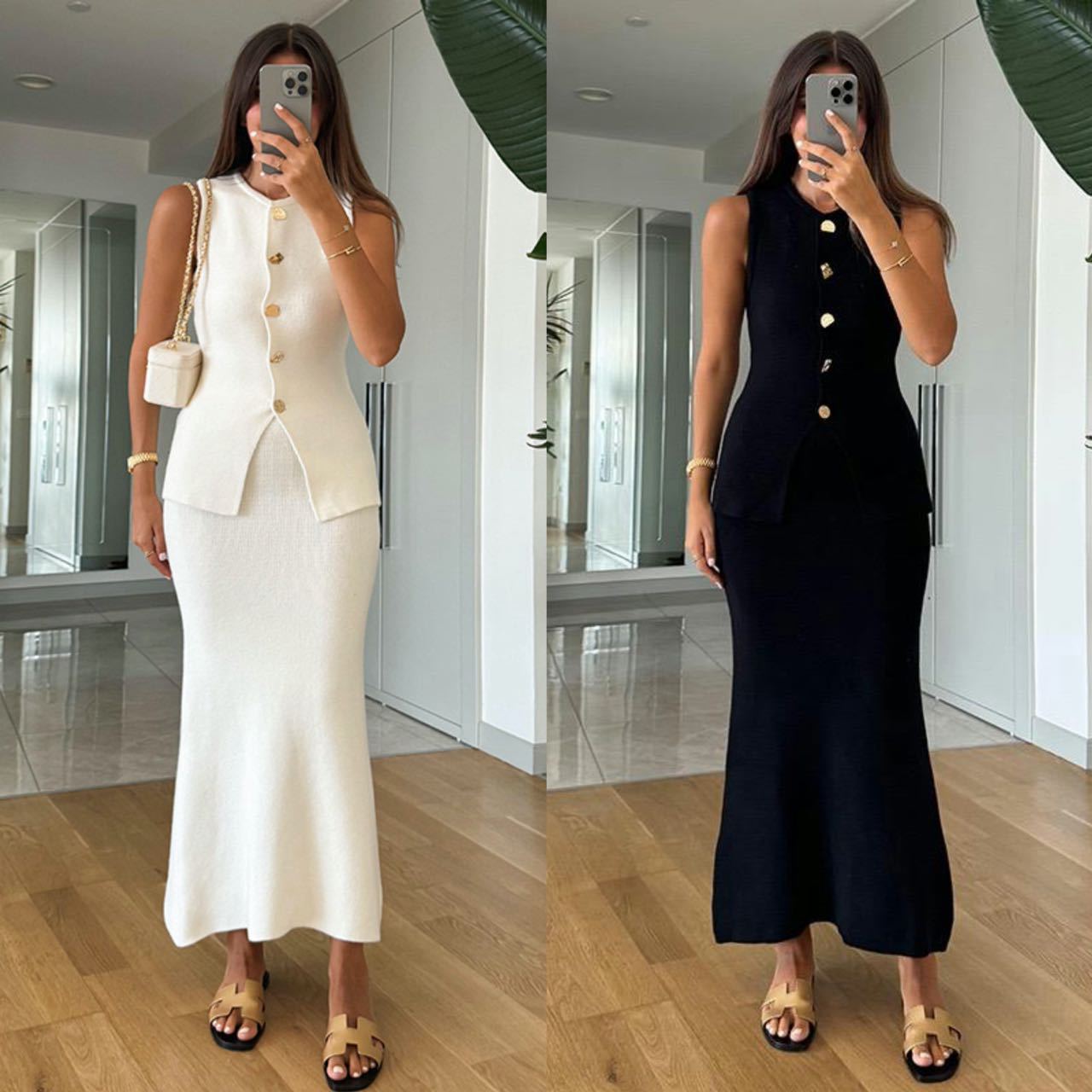 Round-neck Single-breasted Sle - Women Formal Office Wear Tops บทวิจารณ์และราคา