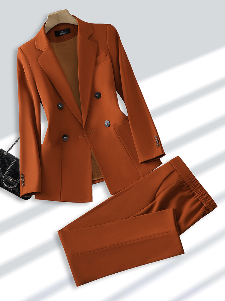 Fashion Ladies Pant Suit Forma - Women Formal Wear Pants บทวิจารณ์และราคา