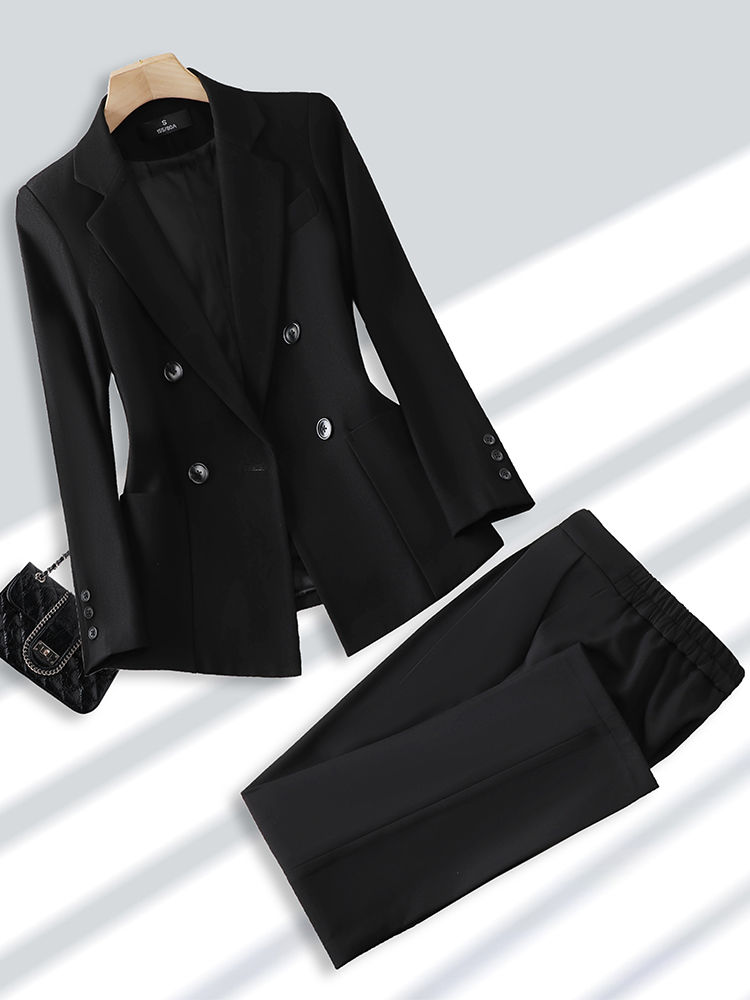 Fashion Ladies Pant Suit Forma - Women Formal Wear Pants บทวิจารณ์และราคา