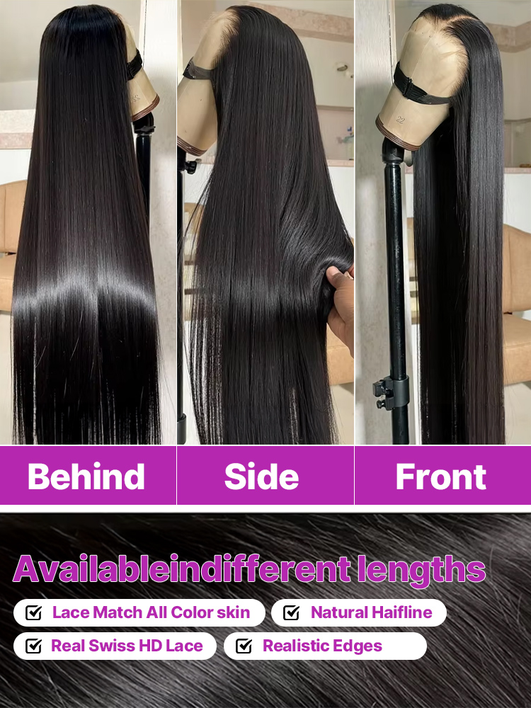 13x4 HD Lace Front Wig 250% De - Formal Wear Women Us บทวิจารณ์และราคา