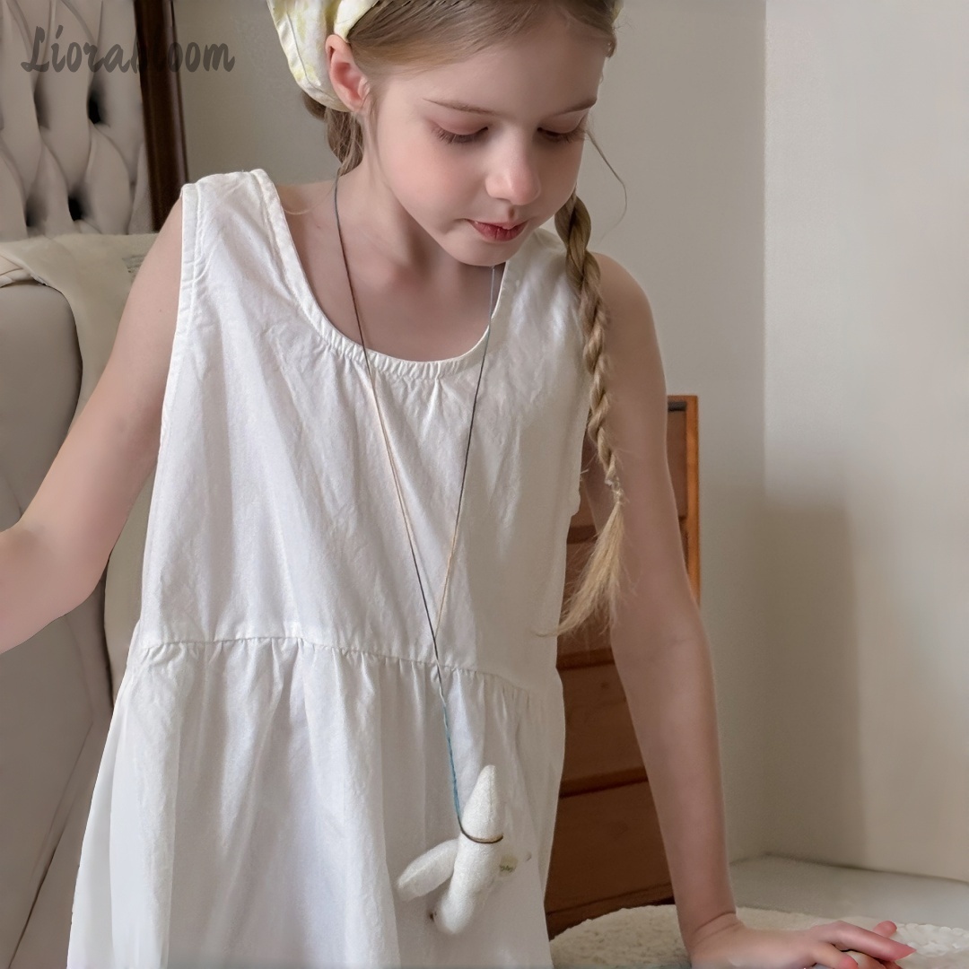 Girls' White Dress Simple Maxi - Formal Wear Women Us บทวิจารณ์และราคา