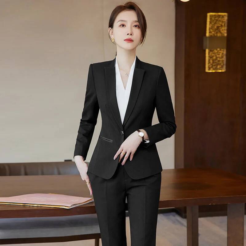 Ladies Office Work Wear Suits  - Women Formal Wear For Interview บทวิจารณ์และราคา