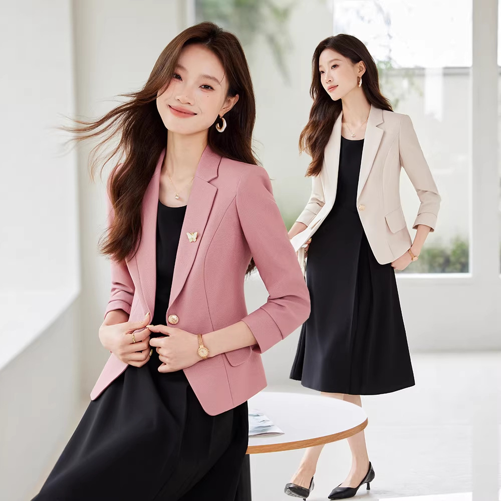 2026 Fashion Ladies Blazer Coa - Women Formal Office Wear Tops บทวิจารณ์และราคา