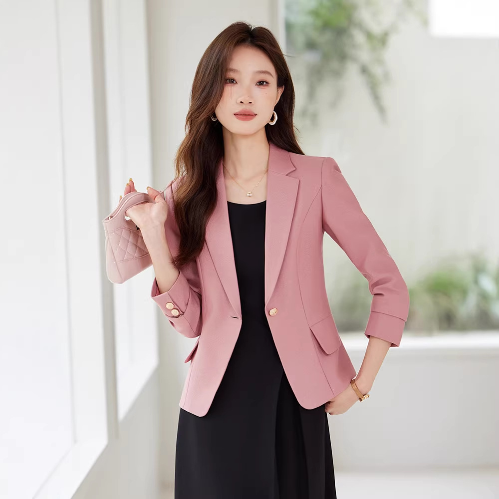 2026 Fashion Ladies Blazer Coa - Women Formal Office Wear Tops บทวิจารณ์และราคา