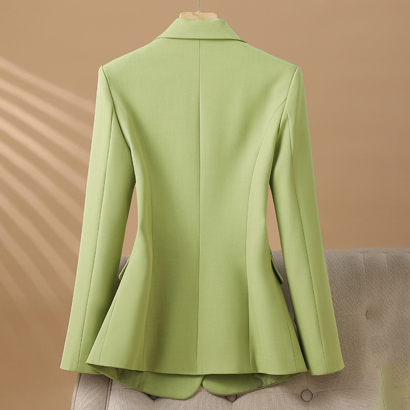 Fashion Women Blazer Long Slee - Formal Winter Wear Women Jacket บทวิจารณ์และราคา