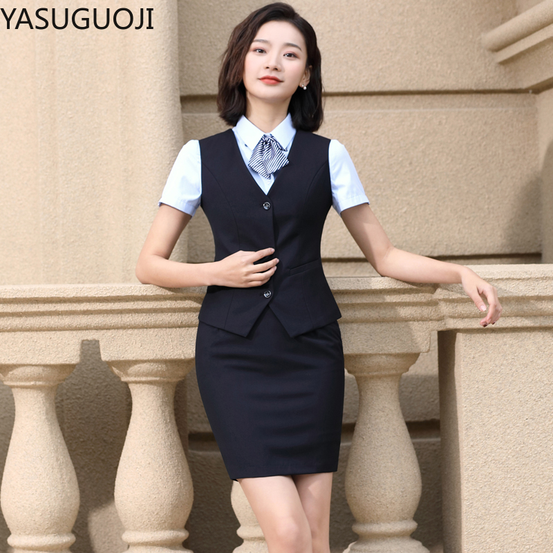 YASUGUOJI Elegant Fashion Wome - Women Formal Wear For Interview บทวิจารณ์และราคา