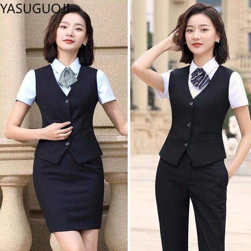 YASUGUOJI Elegant Fashion Wome - Women Formal Wear For Interview บทวิจารณ์และราคา