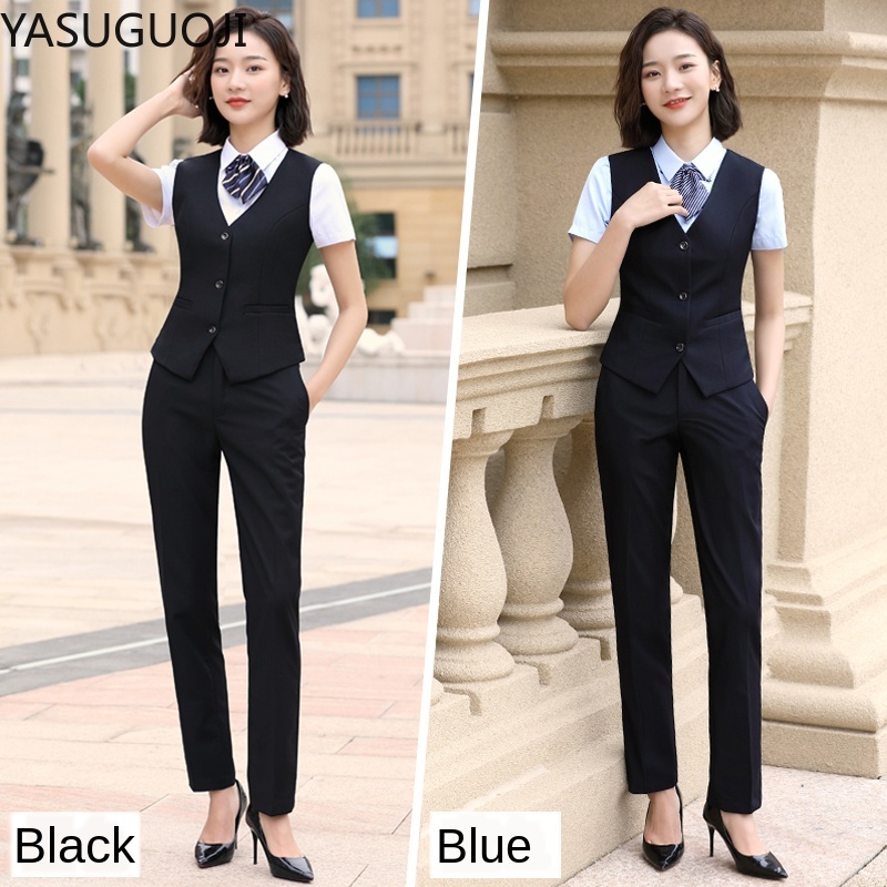 YASUGUOJI Elegant Fashion Wome - Women Formal Wear For Interview บทวิจารณ์และราคา