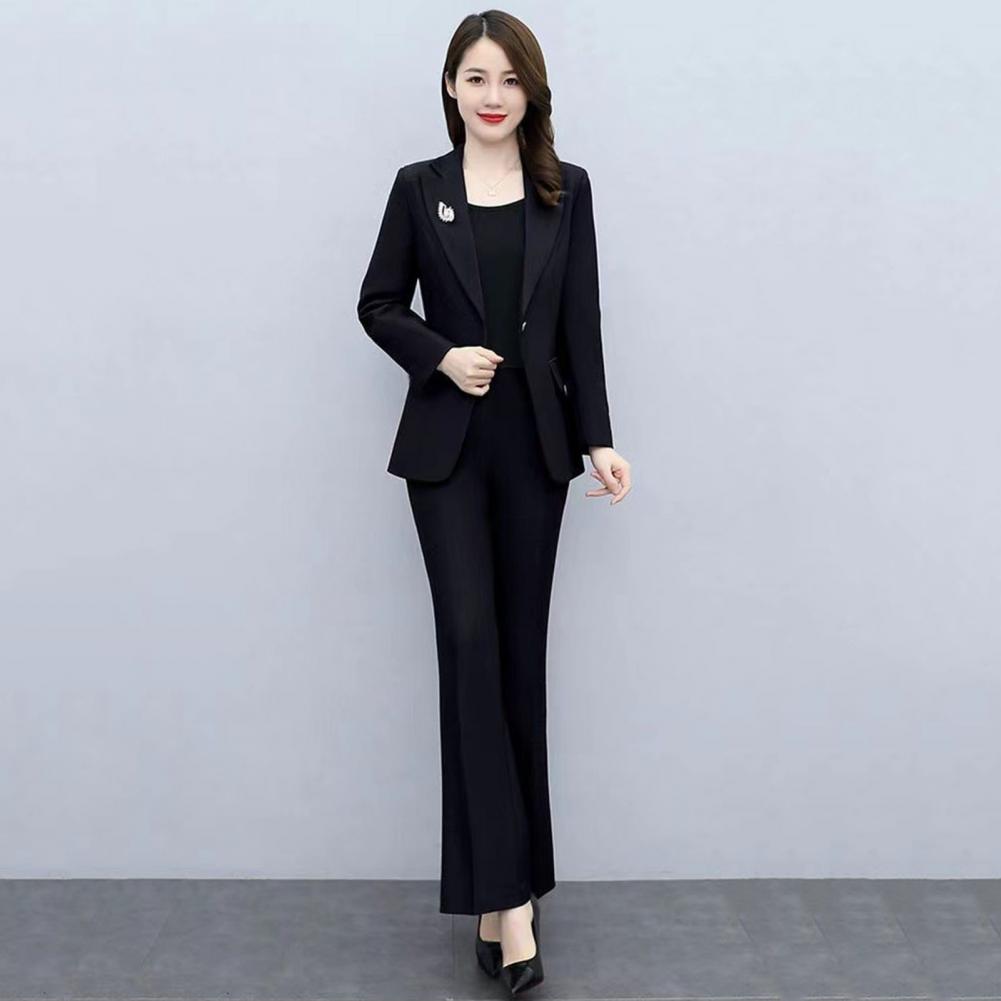 2 Pcs/Set Lady Formal Coat Pan - Women Formal Wear Pants บทวิจารณ์และราคา