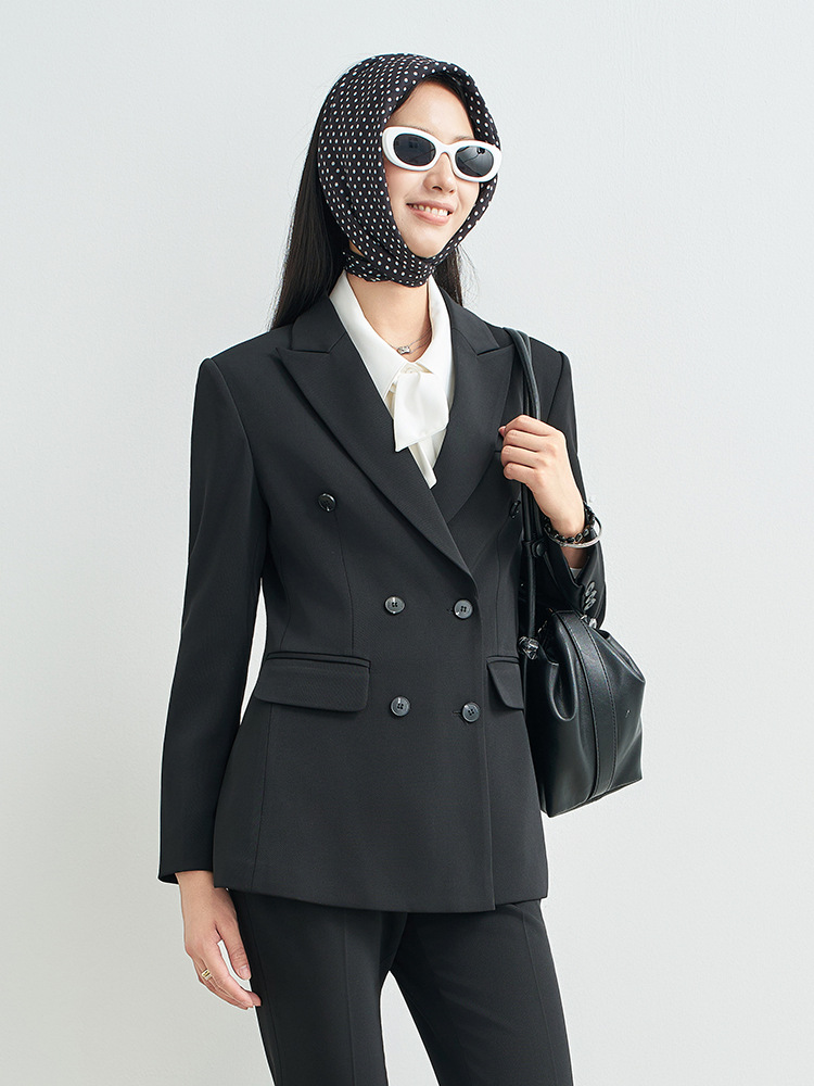Navy Blue Professional Skirt S - Women Formal Wear For Interview บทวิจารณ์และราคา