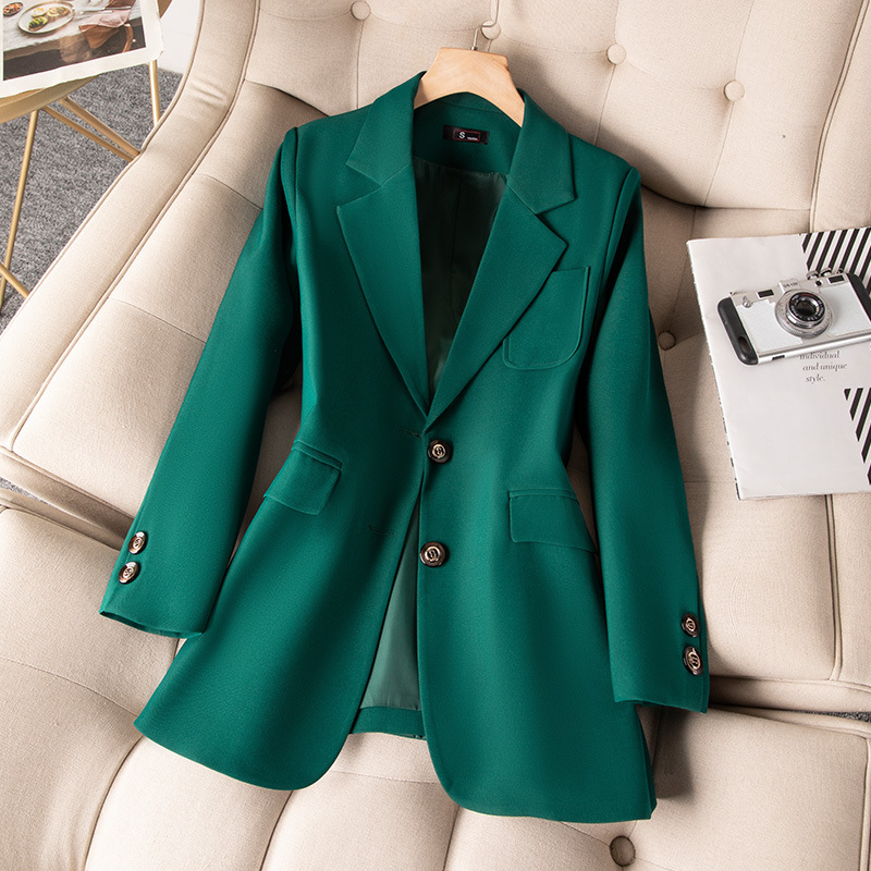 Blue Black Green Women Formal  - Formal Winter Wear Women Jacket บทวิจารณ์และราคา