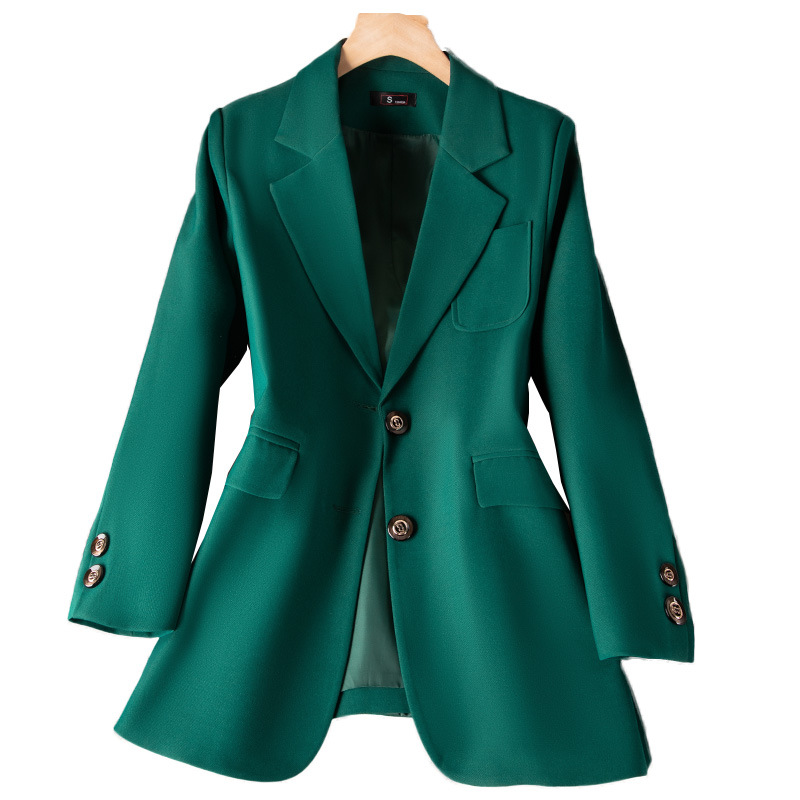 Blue Black Green Women Formal  - Formal Winter Wear Women Jacket บทวิจารณ์และราคา